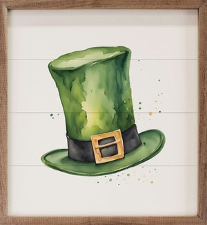 Leprechaun Hat White